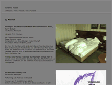 Tablet Screenshot of johannahasse.de